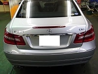 Mercedes-Benz　メルセデスベンツ　E250　ＣＧＩ　Ｂｌｕｅ　Ｅｆｉｃｅｃｙ　Ｃｏｕｐｅ　磨き前