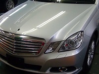 Mercedes-Benz　メルセデスベンツ　E300　コーティング終了