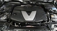 Mercedes-Benz　メルセデスベンツ　E320　アバンギャルドのディーゼルエンジン