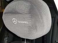 Mercedes-Benz　メルセデスベンツ　E320　アバンギャルドのヘッドレストカバー