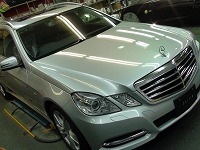 Mercedes-Benz　メルセデスベンツ　E350　BlueTEC　アバンギャルド　ツーリングワゴン　磨き前