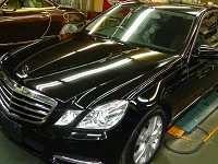 Mercedes-Benz　メルセデスベンツ　E350　アバンギャルド　コーティング終了