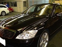 Mercedes-Benz　メルセデスベンツ　S550　ロング　AMGスポーツエディション　コーティング終了