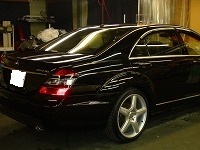 Mercedes-Benz　メルセデスベンツ　S550　ロング　AMGスポーツエディション　コーティング終了