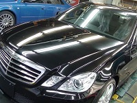 Merrcedes-Benz　メルセデスベンツ　E350　BLUETEC　アバンギャルド　AMGスポーツパッケージ　磨き前