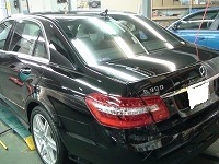 Merrcedes-Benz　メルセデスベンツ　E350　BLUETEC　アバンギャルド　AMGスポーツパッケージ　磨き前