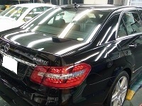 Merrcedes-Benz　メルセデスベンツ　E350　BLUETEC　アバンギャルド　AMGスポーツパッケージ　磨き前