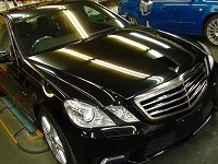 Merrcedes-Benz　メルセデスベンツ　E350　BLUETEC　アバンギャルド　AMGスポーツパッケージ　コーティング終了