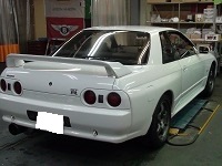 NISSAN　ニッサン　スカイライン　ＧＴ－R　磨き前