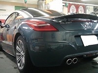 PEUGEOT　プジョー　RCZ　6AT　レザーパッケージ 磨き前