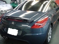 PEUGEOT　プジョー　RCZ　6AT　レザーパッケージ 磨き前