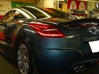 PEUGEOT　プジョー　RCZ　6AT　レザーパッケージ　コーティング終了