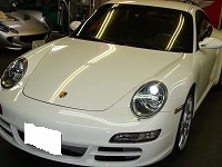 PORSCHE　ポルシェ　９９７カレラＳ　スポーツクロノパッケージ　コーティング終了