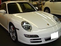 PORSCHE　ポルシェ　９９７カレラＳ　スポーツクロノパッケージ　コーティング終了