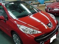 Peugeot　プジョー　207GT　磨き前