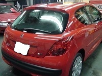 Peugeot　プジョー　207GT　磨き前