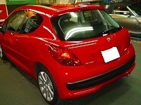 Peugeot　プジョー　207GT　コーティング終了