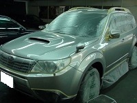 SUBARU  スバル　フォレスター　ＸＴ　マスキング中