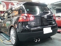 Volkswagen　フォルクスワーゲン　ゴルフ6　ＧＴＩ　メインテナンス前