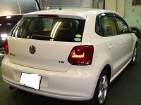 Volkswagen　フォルクスワーゲン　ポロ　ＴＳＩ　コーティング終了