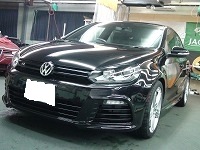 Volkswagen　フォルクスワーゲン　ゴルフ　Ｒ　磨き前