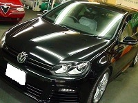 Volkswagen　フォルクスワーゲン　ゴルフ　Ｒ　コーティング終了