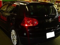 Ｖｏｌｋｓｗａｇｅｎ　フォルクスワーゲン　ゴルフ　ＧＴＩ　コーティング終了